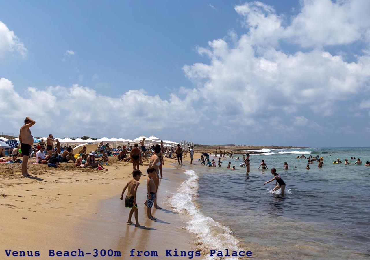 105 Kings Palace - Fabulous 2 Bed, 2 Bath, Large Patio With Garden - Sea Views Paphos Ngoại thất bức ảnh