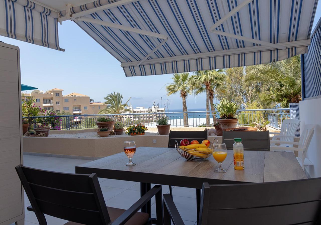 105 Kings Palace - Fabulous 2 Bed, 2 Bath, Large Patio With Garden - Sea Views Paphos Ngoại thất bức ảnh