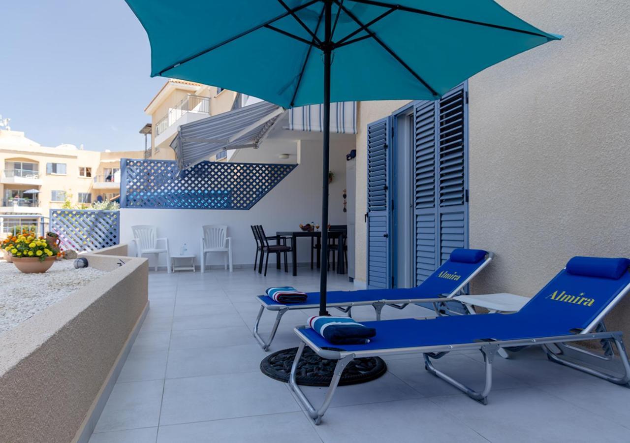 105 Kings Palace - Fabulous 2 Bed, 2 Bath, Large Patio With Garden - Sea Views Paphos Ngoại thất bức ảnh