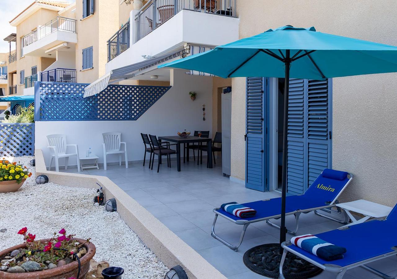 105 Kings Palace - Fabulous 2 Bed, 2 Bath, Large Patio With Garden - Sea Views Paphos Ngoại thất bức ảnh